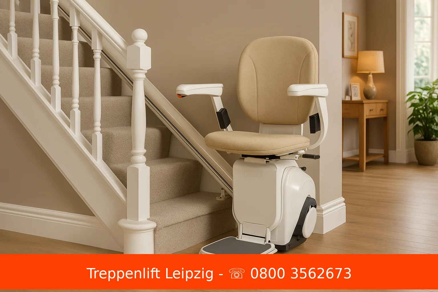 Treppenlift Leipzig: Kosten, Einbau & Förderung 1 Treppenlift Leipzig: Kosten, Einbau & Förderung
